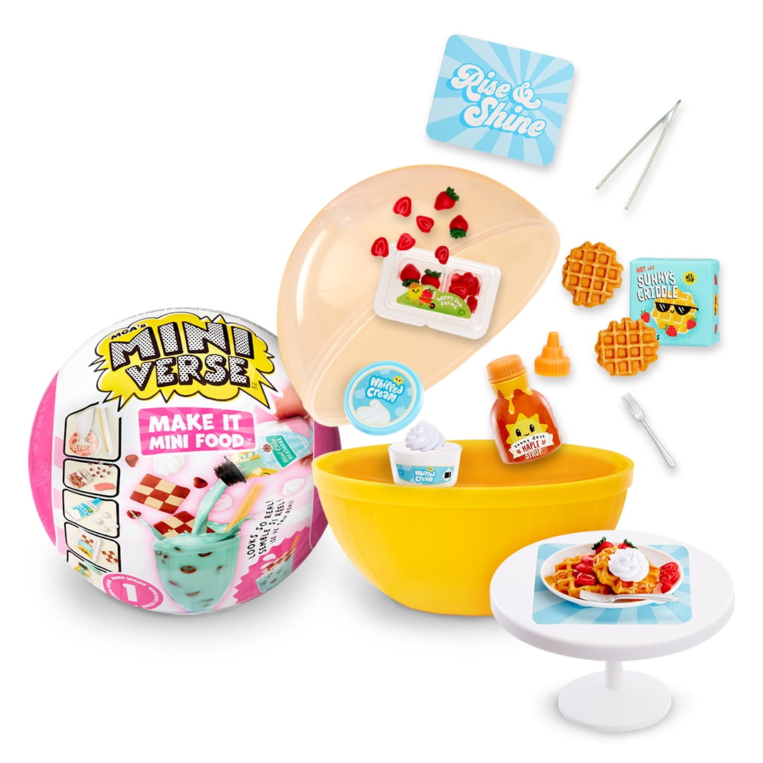 MGA's Miniverse Make It Mini Food Cafe Series 2 Mini Collectibles