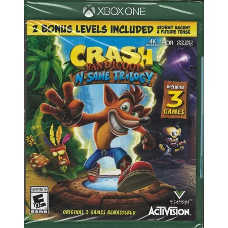 Crash Bandicoot N. Sane Trilogy 2.00 Xbox One (Brand New Factory Sealed US Versi