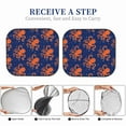 thumbnail image 5 of Goofa Octopus Pattern 2 Piece Car Windshield Sun Shade Foldable | Front Windshield Shade for Sun, Heat and UV Rays | Sunshade for Car Front Window-, 5 of 7
