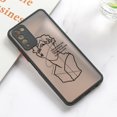 thumbnail image 1 of Funda de línea facial abstracta para Huawei P30 Pro, Fundas mate para Huawei P40 Lite P20 Pro Y6 2019 P50 Honor 70 50 20 8x x8 Nova 5T Fivean unisex, 1 of 2
