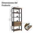 thumbnail image 3 of Ropero Closet Guardarropas Madesa Valencia 70cm MN, 3 of 5