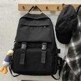 thumbnail image 5 of TGPMGRZ Lightweight School Bag Casual Daypack College Laptop Backpack Travel Rucksack for Sports High School Middle Bookbag (Black), 5 of 8