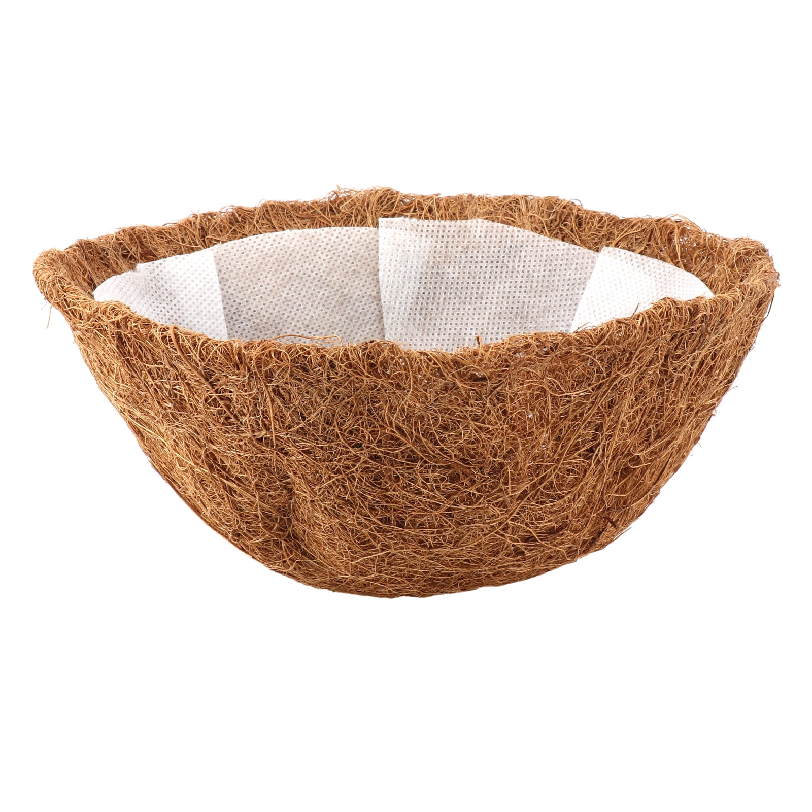 Planter Basket Liners,Coconut Palm Mat Flower Basket Plastic Wall Basket Coconut Palm Basket Mat can be Used on The Surface of The Basket Wall Floor etc.