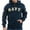 Us Navy Navy, variant on Rapid Dominance S43 - Full Zip Fleece Military Hoodies-US Navy Navy-S
