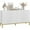 White, variant on HOMCOM Sideboard Buffet Cabinet with Adjustable Shelves, Soft-Close Doors