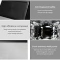thumbnail image 4 of Costway Built-In Stainless Steel Commercial 110Lbs/24H Ice Maker Portable Ice Machine, 4 of 10