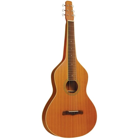 Gold Tone GT-Weissenborn Left-Handed Hawaiian-Style Lap Steel Guitar With Gig Bag Vintage Brown