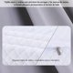 thumbnail image 3 of Almohada Cervical de Espuma viscoelástica Almohada ortopédica ergonómica 2 en 1 Que Alivia el Dolor de Cuello y Brinda Soporte Contorneado para Personas Que Duermen de Lado, 3 of 6
