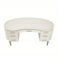 thumbnail image 6 of MICHAEL AMINI London Place Transitional Wood Desk in Creamy Pearl, 6 of 17