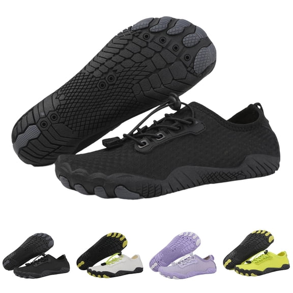 FRSASU Children's Water Shoes Quick Dry Lightweight Fitness Beach Swimming Shoes Breathable Hiking Lighten Yoga Aqua Shoes White