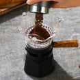 thumbnail image 5 of Bincoo Moka Pot Crown Powder Dosing Funnel with 100pcs Filter Paper/Stovetop Espresso Coffee Maker Distribution Tool,360°Rotating Powder Filler,Powder Receiving Cup (Small-55mm for 2-3 Espresso Cup), 5 of 10