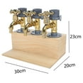 thumbnail image 3 of TechWave Dispenser Faucet Dispenser Wood For P Wood Liquor Shape Kitchen，Dining & Bar Woodworking Digital Angle Right Angle Metal Craft Molding Corner outside Digital Divider Protractor Set for, 3 of 3