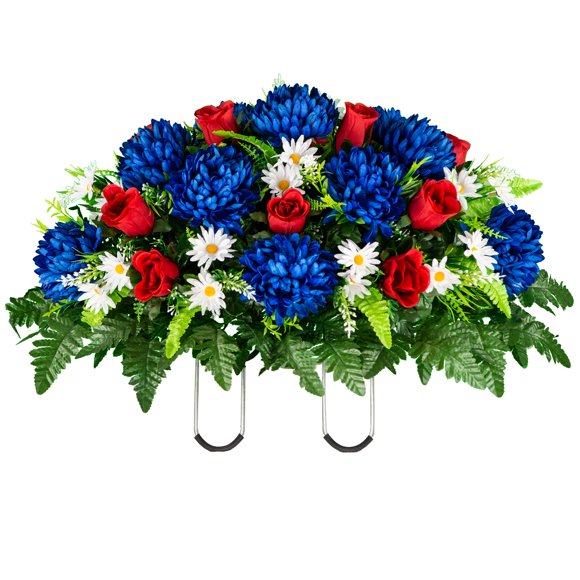 Headstone Flower Saddle