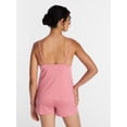 thumbnail image 4 of Joyspun Women’s Dreamy Soft Collection Lace Trim Knit Cami and Shorts Set, Sizes XS-3X, 4 of 6