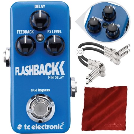 TC Electronic Flashback Mini Delay Mini Guitar Effects Pedal with