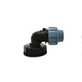 thumbnail image 1 of Adaptador de tanque Ibc S60x6 a Mdpe para tanques de agua Ibc (salida en ángulo de 20 mm) Feliz Sencillez, 1 of 3