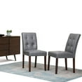 thumbnail image 2 of Simpli Home Andover Parson Dining Chair (Set of 2) in Stone Grey, 2 of 9