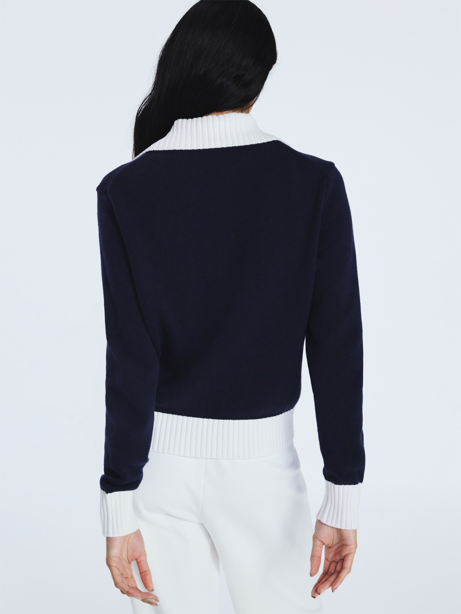 Free Assembly Women's Zip Front Sweater with Long Sleeves, Midweight, Sizes XS-XXL