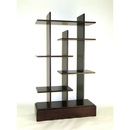 Wayborn Modern Skyline 65'' Accent Shelves Bookcase 