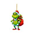 thumbnail image 1 of How the Grinch Stole Christmas Grinch Christmas Decorations, Christmas Tree Ornaments - Cute G-rinch Hanging Ornaments for Christmas Tree - Christmas Decor Indoors Home Party, 1 of 3