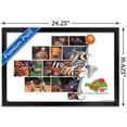 thumbnail image 3 of Space Jam - 25th Collage Wall Poster, 14.725" x 22.375", Framed, 3 of 3