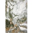 thumbnail image 2 of Alfombra Abani Regal 61 x 91 cm abstracta gris y verde, 2 of 9