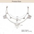 thumbnail image 2 of 1pc Femmes Ceinture Chaîne Or Multi-Couches Métal Taille Chaîne Ventre Réglable Corps Chaîne Mince Ceinture Mode Rétro Corps Bijoux Chaîne Ceinture pour Pantalon Robe, 2 of 5