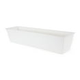 thumbnail image 2 of The HC Companies Window Flower Box with Removable Saucer, White (12 Pack), 2 of 11