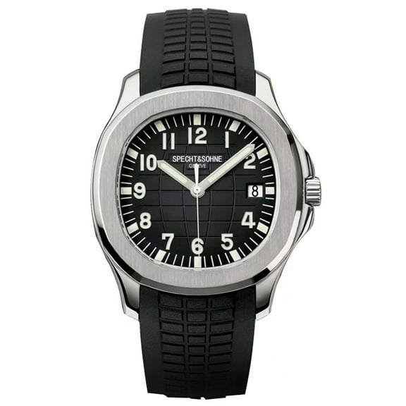 Specht&Sohne sports And Leisure Luxury Automatic MechanicalWatch Miyota8215 Movt 5167 Rubber Strap 50m Waterproof Business Watch