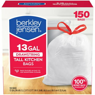Berkley Jensen 55-Gal. 1.2mil Industrial Drum Liner Bags