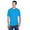 Sapphire, variant on UltraClub Men's Cool & Dry Sport Performance Interlock T-Shirt L SAND