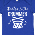 thumbnail image 4 of Inktastic Daddys Little Drummer Childs Music Boys or Girls Baby Bodysuit, 4 of 5