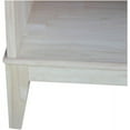 International Concepts Shaker Coffee Table with Divider