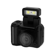 Spring Savings! Outoloxit 1.44 Inch HD Digital Camera Small Vlog Travel Camera Mini Pocket Video Recorder, Black
