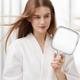 thumbnail image 4 of JUNWELL Collection Professionnelle Grand Miroir à Main avec Poignée Miroir Multifonctionnel avec Réflexion Sans Distorsion Argent, 4 of 7