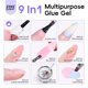 thumbnail image 4 of Kit de uñas de gel PEACECOLOR Coffin con 240 puntas de uñas y luz UV, 4 of 9