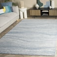 thumbnail image 2 of SAFAVIEH Metro Bridget Abstract Area Rug, Blue/Ivory, 4' x 4' Square, 2 of 11