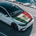 thumbnail image 4 of Uorisanigo Car Hood Cover Portable Car Bonnet Banner Heat-Resistant Jamaica Flag Print Hood Wrap Blanket for Most Automotive Sedans Trucks Pickup SUVs, Cars Accessories, 4 of 7