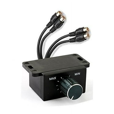 Universal Car Audio Amplifier Bass Boost RCA Level Remote Volume Control Knob US