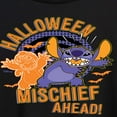 thumbnail image 3 of Disney - Lilo & Stitch - Halloween Mischief Ahead - Women's Oversized T-Shirt, 3 of 5