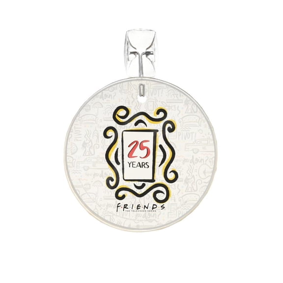 Friends: The TV Series (25 Years) StarFire Prints™ Glass Art SPCIR1041