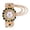Green, variant on SUSHNAG Water Diamond Watch 2024 Women Fashion Hand Decorative Charm Gold Color Crystal Bracelet Ornaments Souvenir Ideal Gifts for Women Rhinestone Bracelet Watch
