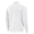 thumbnail image 3 of Men's Antigua White Boston Bruins Generation Quarter-Zip Pullover Top, 3 of 3