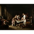 thumbnail image 3 of Louis Léopold Boilly 18x15 Black Modern Framed Museum Art Print Titled - The Reading of the Bulletin of the Grand Army (1807), 3 of 5