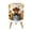Color 4, variant on Small Trash Can with Lid Animal Forest Scene Bear Trees Sunset 1.8 Gallon Dog Proof Trash Can Round Garbage Can Waste Bin Wastebasket for Bathroom Bedroom Living Room