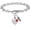 red, variant on Cremation Jewelry Angel Wing Heart Urn Bracelet for Ashes for Women With Birthstone Heart Link Bracelet Keepsake Memorial Pendant for Family/mom/sister/grandparents
