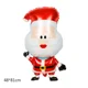 thumbnail image 3 of Globos de muñeco de nieve de Papá Noel de dibujos animados, decoraciones para fiestas de Navidad y Año Nuevo, globos de aluminio para fiestas, globos de helio inflables, juguetes para niños, 3 of 5