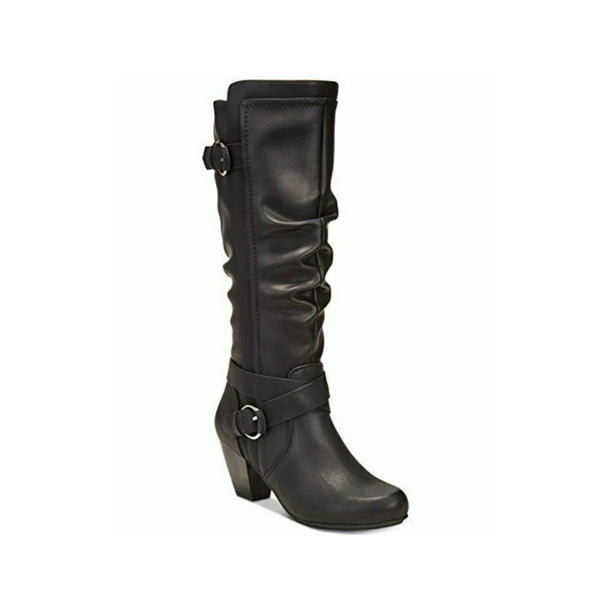 Rialto - Rialto Womens Crystal Closed Toe Knee High Fashion Boots ...