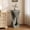 Grey + Magnesium Oxide 2, variant on YINGYUE Twist Shape Side Table, Natural, Wood-like Texture, MgO