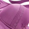 thumbnail image 4 of Womens Push up Bras Full Coverage Compression Seamless Underwire Bra Ladies Elders Comfy Adjustable Strap T-shirt Bra, 4 of 7